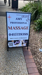 port macquarie remedial massage sign